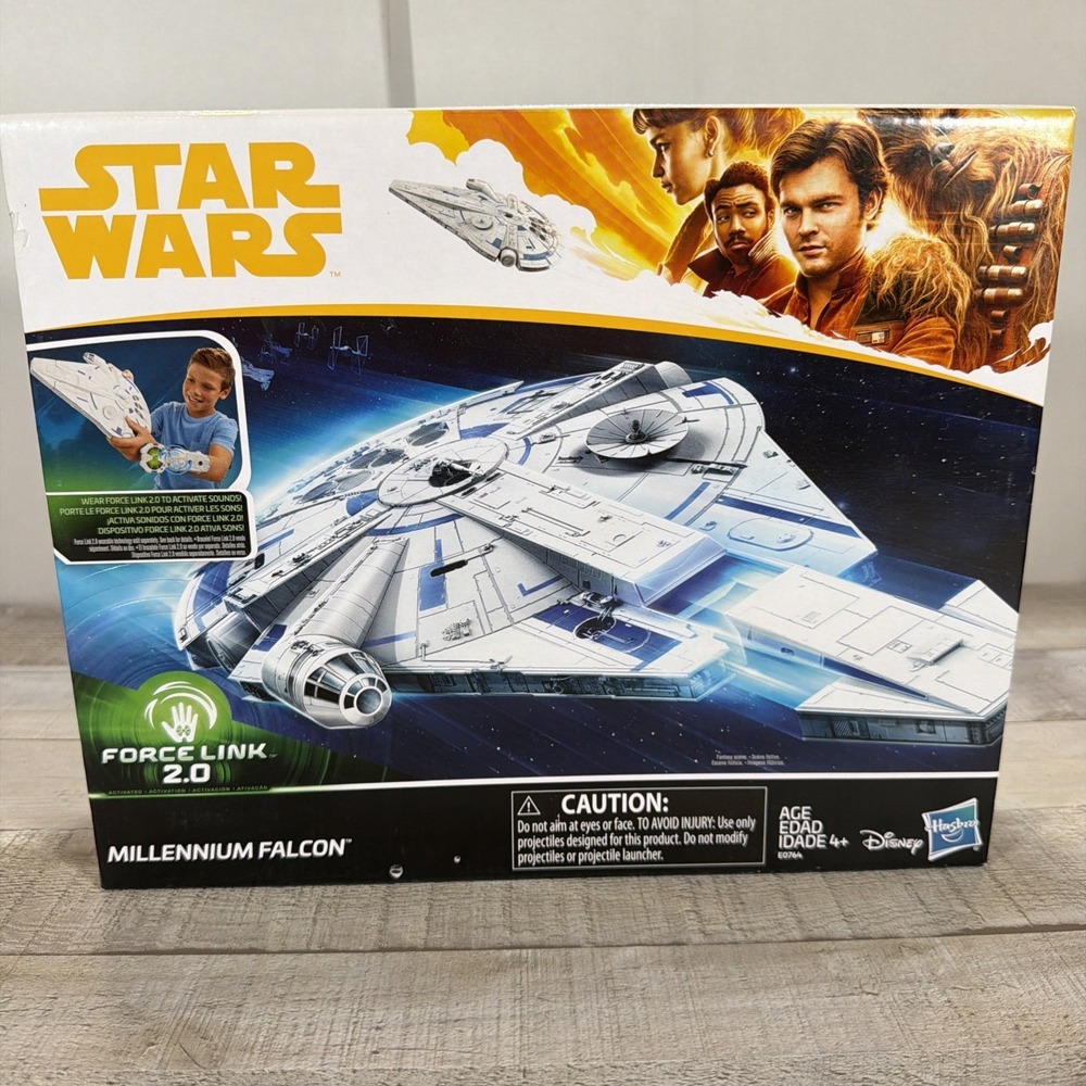 Hasbro Star Wars A Solo Story Force Link 2.0 Millennium Falcon W/Escape Craft